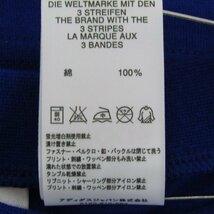 アディダス 半袖Tシャツ サッカー 日本代表 JFA ユニフォーム スポーツウエア メンズ Lサイズ ブルー adidas_画像7