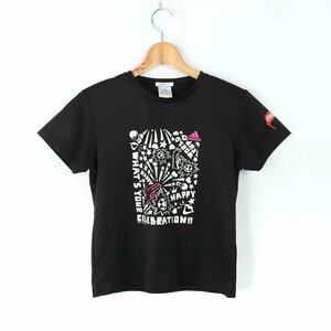 アディダス 半袖Tシャツ ロゴT スポーツウエア クライマライト コカ・コーラ レディース Mサイズ ブラック adidas