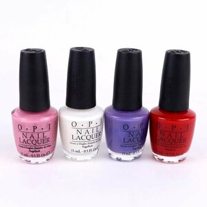 オーピーアイ ネイルラッカー 4点セット まとめて コスメ 化粧品 マニキュア レディース 15mlサイズ OPI