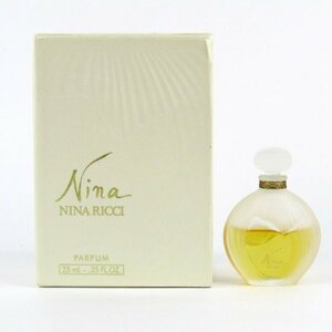 ニナリッチ ミニ香水 NINA ニナ PARFUM 残半量程度 箱難有 フレグランス レディース 7.5mlサイズ NINA RICCI