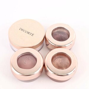  cosme Decorte eyeshadow face powder I Glo ujem etc. remainder half amount and more 4 point set together cosme lady's DECORTE