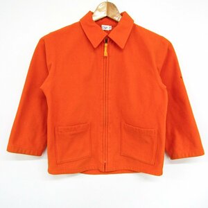 ポールスミス ブルゾン ジップアップジャケット 日本製 キッズ 男の子用 120サイズ オレンジ Paul Smith