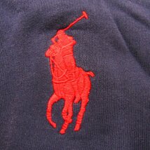 ポロ・ラルフローレン パーカー スウェット スエット ビッグポニー キッズ 男の子用 4/4Tサイズ ネイビー POLO RALPH LAUREN_画像6