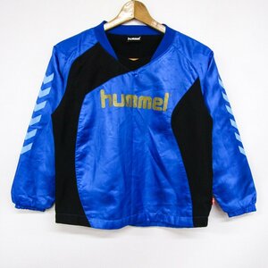 ヒュンメル ピステ ウィンドブレーカー サッカー スポーツウエア キッズ 男の子用 140サイズ ブルー hummel