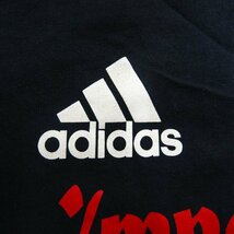 アディダス 半袖Tシャツ ロゴT 袖ライン スポーツウエア キッズ 男の子用 130サイズ ネイビー adidas_画像6