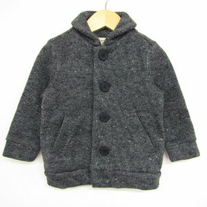  United Arrows short coat outer green lable lilac comb ng baby for boy 95 size gray UNITED ARROWS