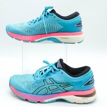 アシックス ランニングシューズ ゲル カヤノ25 1012A026 スニーカー 靴 レディース 24cmサイズ ブルー asics_画像8