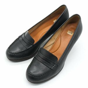  wing pumps Loafer pumps 2E shoes shoes lady's 24cm size Brown INGNI