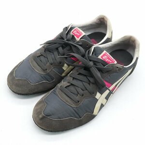 オニツカタイガー スニーカー セラーノ F051215 SERRANO シューズ 靴 メンズ 28cmサイズ グレー ONITSUKA TIGER