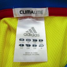 アディダス 半袖Tシャツ ロゴT サッカーウエア クライマライト キッズ 男の子用 150サイズ イエロー adidas_画像3
