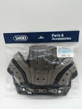 2）新品 未使用 SHOEI ショウエイ TYPE-D センターパッド XL9 4512048360764　NEOTEC J-Cruise Jクルーズ ネオテック タイプD_画像1