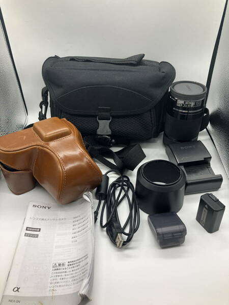 豪華セット SONY NEX‐5N デジタル一眼カメラ 望遠レンズ バッグ