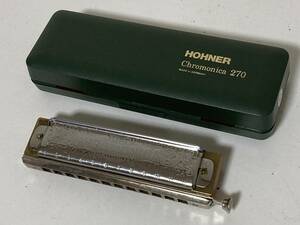 417DL★HOHNER【chromomica 270】ハーモニカ/MADE in GERMANY