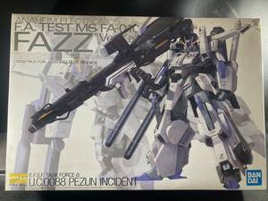 [2-4] 未完成品 MG 1/100 FAZZ Ver.Ka センチネル ガンプラ / ガンダム ZZ フルアーマー マスターグレード