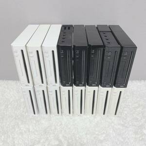 1円スタート wii 本体 16台まとめ RVL-001(JPN) ジャンク 任天堂 Nintendo ニンテンドー 白 黒 パーツどり ウィー シロ クロ 任天堂Wii 