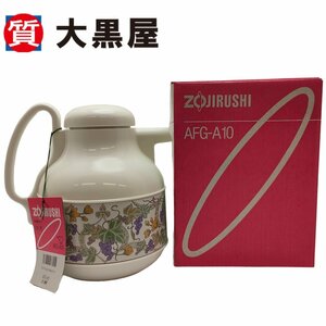 [ daikokuya shop 82]ZOJIRUSHI Zojirushi China manner pot or sisAFG-A10... bin thermos bottle heat insulation floral print kitchen Showa Retro operation not yet verification guarantee less 