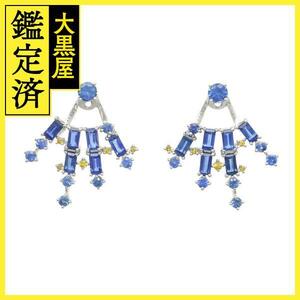 TASAKItasaki sapphire earrings K18WG white gold 2147100467093 [200]