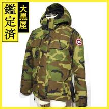 CANADA GOOSE　カナダグース 　ダウンジャケット　メンズS　カーキ　カモフラージュ　ポリエステル　2148103621871　【200】_画像2