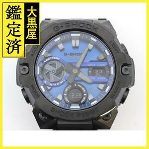 カシオ G-SHOCK G-STEEL GST-B400BD-1A2JF ブルー文字盤 SS/樹脂 タフソーラー メンズ M【200】