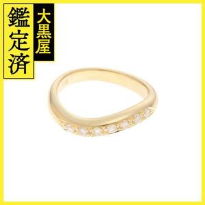 JEWELRY　ジュエリー　 リング　　K18イエローゴールド　 　ダイヤモンド0.22　　4.1g　　#11　【472】H