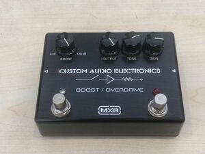 ZR♪16 MXR エフェクター MC402 Boost Overdrive オーバードライブ ブースター CUSTOM AUDIO ELECTRONICS