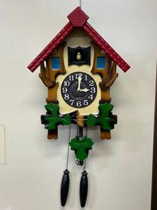 zd☆31 鳩時計 CITIZEN 壁掛け時計 掛け時計 ハト時計 レトロ 木製 シチズン 