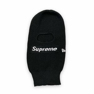 SUPREME × NEW ERA 22AW Logo Balaclava ブラック シュプリーム ニューエラ ボックスロゴ バラクラバ ニットキャップ 帽子