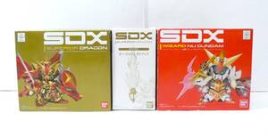 6785Y/SDX 法術師ν(ニュー）ガンダム アルガス騎士団 SDガンダム外伝 ジークジオン編＆特典付 SDX スペリオルドラゴン SDガンダム外伝