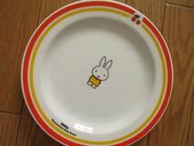 miffy ミッフィー　レトロ喫茶　プレート　2枚セット　（サクランボ）　皿　レトロ　喫茶店　昭和レトロ　日本製　ディック・ブルーナ_画像4