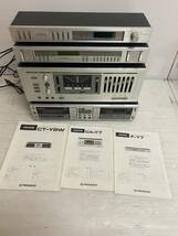 オーディオ機器　システムコンポ　PIONEER CA-Y7 F-Y7 CT-Y8W DT-100　パイオニア 説明書付き_画像1