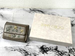 JIMMY CHOO/ジミーチュウ コンパクトウォレット スタッツ 財布 コインケース