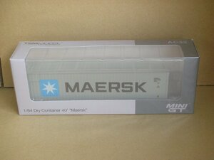 MINI－GT 1/ 64 40ftコンテナ ”Maersk”(MGTAC32)ミニカー 完成品