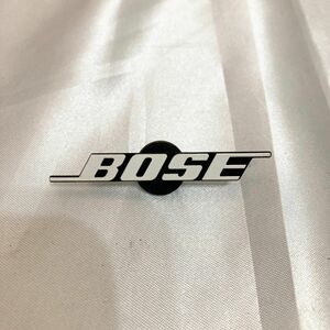 美品 ピンバッジ ボーズ ロゴ プレート エンブレム Bose 101MM 部品