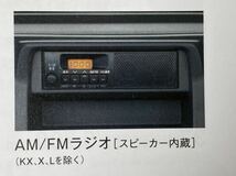 新車外し キャリィ エブリィ キャリー クリッパー スズキ純正ラジオ　AM/FM スピーカー内蔵　39101-82M25　送料無料 アルコール消毒済　_画像3