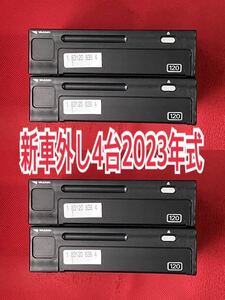 新車外し 4台セット 7日用 2023年 矢崎アナログ タコグラフ 120 ATG21-120W.120D 120W-2SN ヤザキ YAZAKI アナタコ 取説付 送料無料