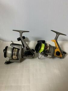 部品取り用 ダイワ リール2個セット/Daiwa ST900Y &ST850B/釣具 フィッシング用品/状態動作未確認/小傷金属経年錆黴等/ジャンク扱い