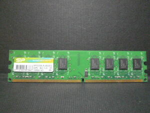 ジャンク品　SP　メモリー　２GB　SP002GBLRU800S02　DDR2-800（CL5）　　＜C３＞