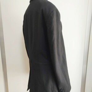 D&G ドルガバ ベロア襟切り替え ウール テーラードジャケット 黒 ブラック サイズ44 ドルチェ&ガッバーナの画像3