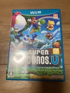 will u ゲームソフト　ニュースーパーマリオブラザーズ　中古