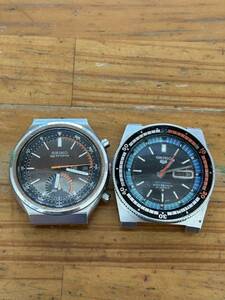 【2点セット】　SEIKO セイコー　6119-6050 6139-7060　5スポーツ 　機械式　　　自動巻き メンズ腕時計【動作品】