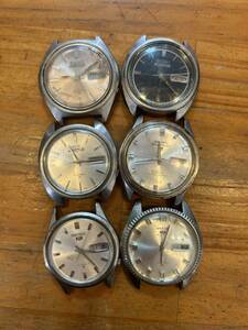 稼働品 SEIKO 5 セイコー 5ACTUS SPORTSMATIC 機械式 腕時計 自動巻き 7019-8010 7019-7070 7019-7080 6119-7010 5126-8050 6619-8090