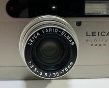 LEICA minilux zoom ライカ　ミニルックス ズーム　　コンパクトフィルムカメラ ケース付_画像6