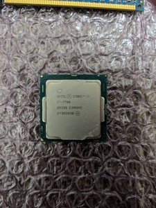 Intel インテル Corei7-7700 8GBメモリ2枚　まとめてジャンク扱い　バラ売り不可　格安スタート　売り切り　※説明文必読※　