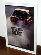 1985年 USA 80s 洋書雑誌広告 額装品 BMW 325s (A4size) / 検索用 325 店舗 ガレージ 看板 ディスプレイ 装飾 AD サイン_画像1