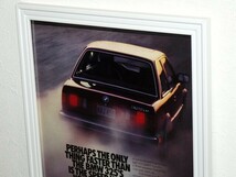 1985年 USA 80s 洋書雑誌広告 額装品 BMW 325s (A4size) / 検索用 325 店舗 ガレージ 看板 ディスプレイ 装飾 AD サイン_画像2