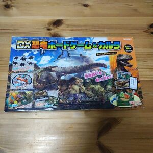 【中古品】デラックス恐竜ボードゲーム&カルタ