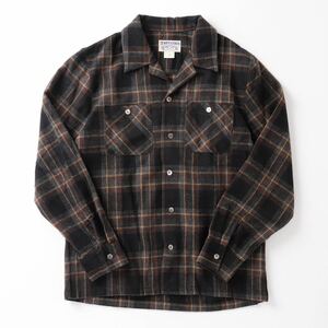 【極美品】60s TEMPTATION special vintage wool check flannel shirt ヴィンテージ ウール チェック フランネル シャツ M USA製 アメカジ