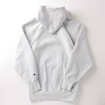 【極美品】Champion Reverse Weave hoodie WISCONSIN チャンピオン リバースウィーブ スウェット パーカー トレーナー USA製 XXL グレー_画像2