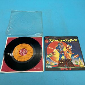 【A9569P005】EPレコード スター・ウォーズのテーマ 本命盤 B面 FUNK ファンク スターウォーズ 主題曲 MECO