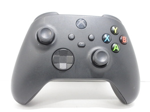 s22046-ty [ postage 950 jpy ] Junk *Microsoft Xbox wireless controller ( carbon black ) basis operation verification ending [035-240126]